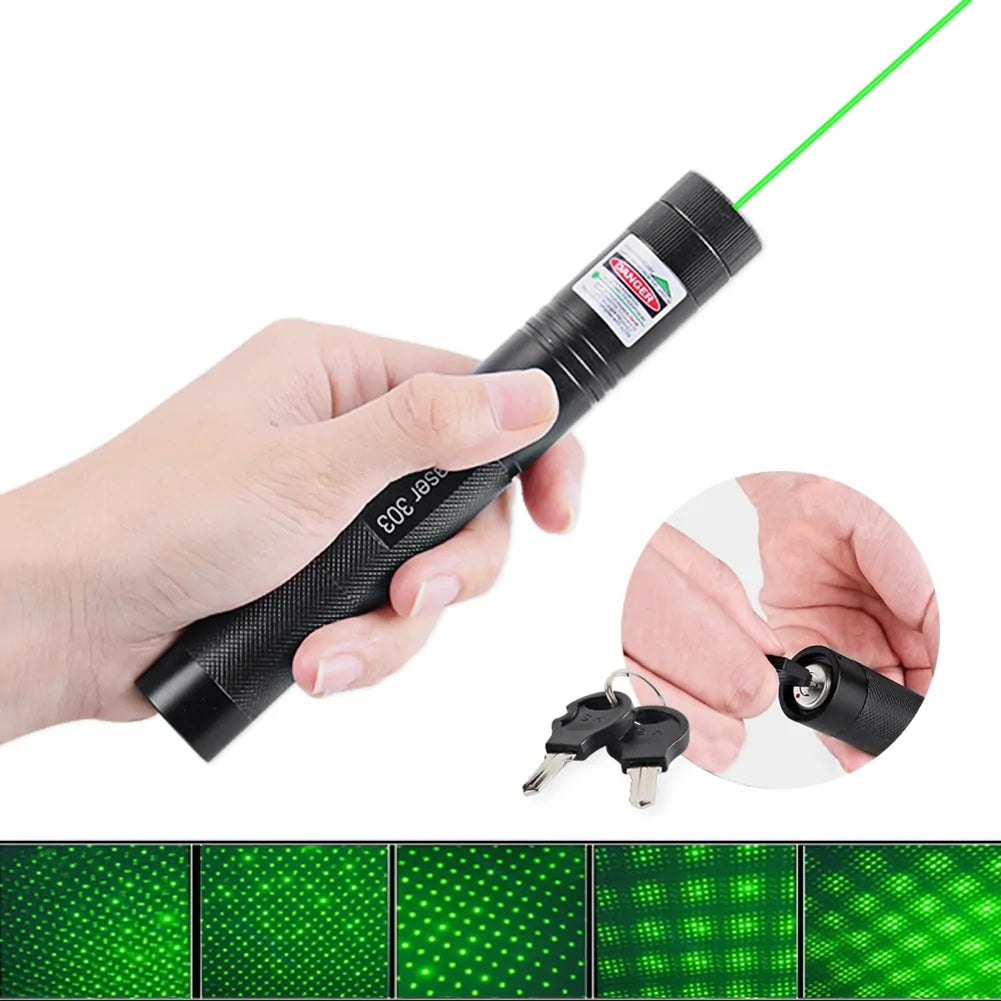 StrikePoint - Military Green Laser Pointer Pen